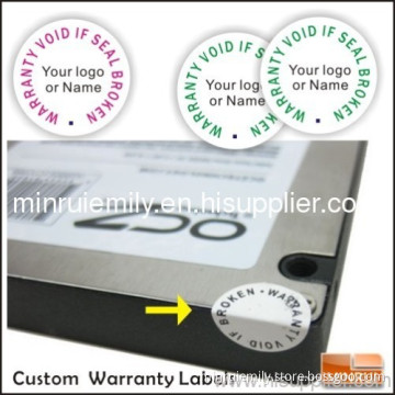 Electronic Shelf Labels,warranty Void If Broken Stickers,self Destructive Vinyl Labels 